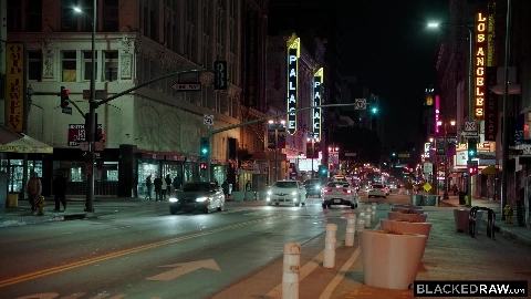 Hungry Blonde gets a super sized BBC treat in 4k - Amber Moore