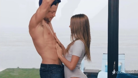 Cute Petite Teen Brunette Gets Fucked By Big Cock - Jill Kassidy