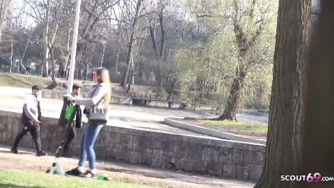 18yr Curvy Big Tits Schoolgirl Lucie Pickup And Fuck