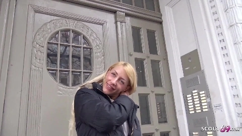 Fitness Girl Sandy Seduce To Fuck At Real Pick Up Street Casting In Berlin