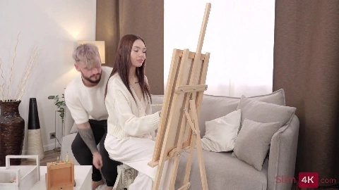 Petite asian babe fucks muscular guy - Kwini Kim