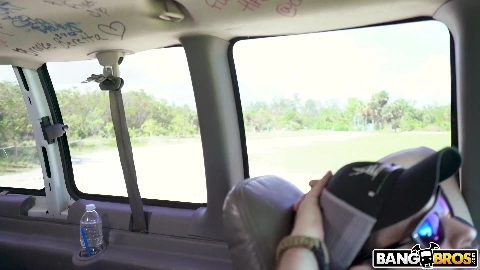 Hot Surfer Gets Railed on The Bus - Anastasia Knight