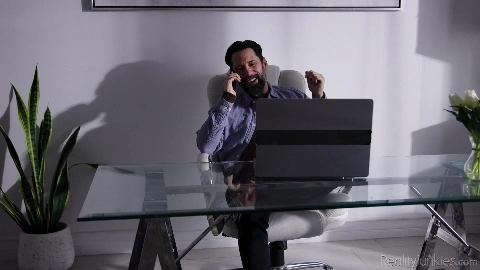 Hot Skinny Blonde MILF Gets Fucked - Cherry Kiss