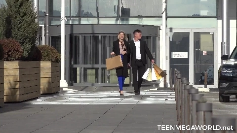 Two guards in one blonde - Megan