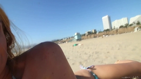 Sun Kissed On The Beach - Ana Foxxx, Cosima Knight