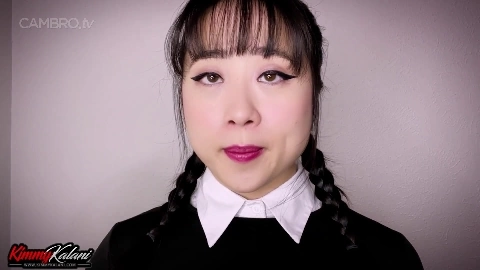 Wednesday Addams Sucks in College -ASMR - Kimmy Kalani