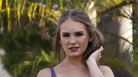 Oiled Up Natural Tits 3 - Natalie Knight