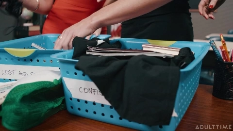 AdultTime - Ashley Lane Katie Kush Katrina Colt - Confiscating And Fornicating