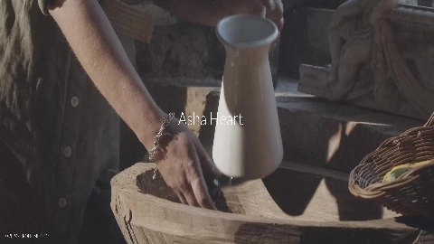 Beautiful woman enjoys a sensual earthy anal masturbation - Asha Heart