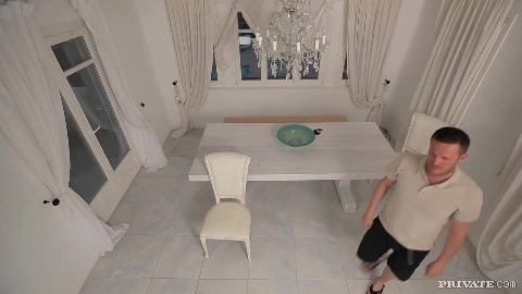 Skinny European Brunette Beauty Gets Fucked In The Ass - Amabella