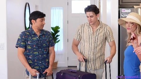 Stepmom Shows Me Her Tits On Vacation - Diana Grace & Nikita Reznikova