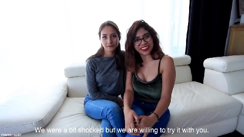 Marian & Stephanie Threesome Debut