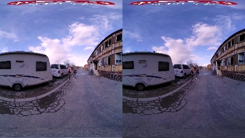 Whore in the Trailer in 4K - Sharlotte Thorne