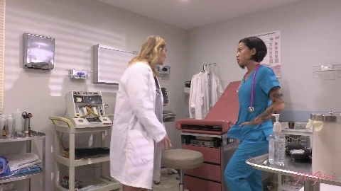 Lesbian Hospital Affairs 2 - Kleio Valentien, Honey Gold