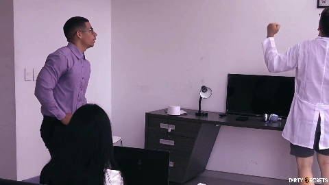 The Scientist's Assistant Fucks Me Behind His Back in the Lab - Emma Anturin