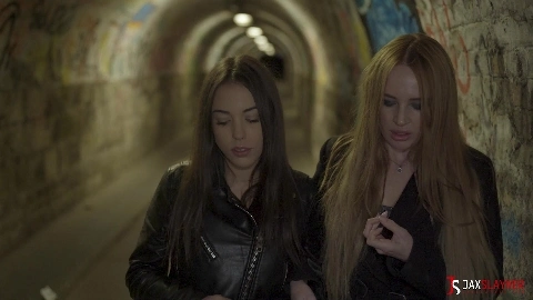 Kaisa Nord and Anastasia Brokelyn want a big black cock in their ass