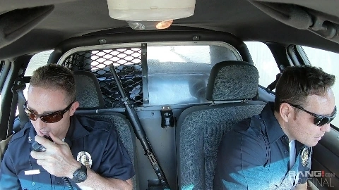 Audrey Royal flees the cops and fucks her way to freedom after she's caught