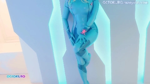 Latex Samus Aran the SexVania - Octokuro