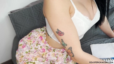 We were trying to Study but he got Distracted - Yenifer Chacon