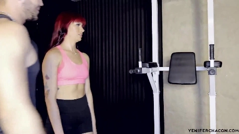 Athletic Babe and her Training Partner - Yenifer Chacon