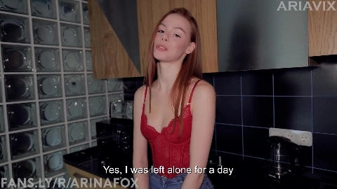 Board game with stepbrother ends in bedroom sex ｜ cum inside Aphrodite - Arina Fox