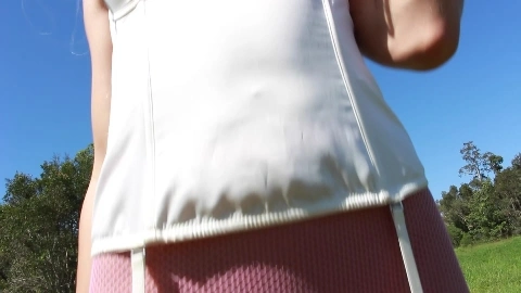 Kinky Bunny Public Anal Milk Enema - Scarlet Chase