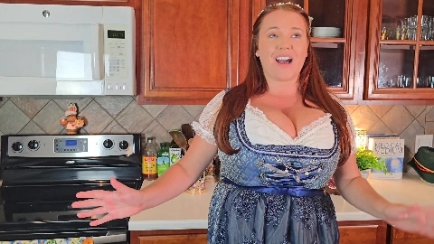 Host step-Mom Seduces German Exchange Student Before Festival in 4K - Annabelle Rogers