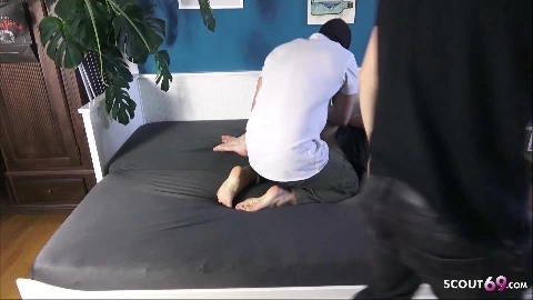 Cuckold Watch While Stranger Fuck his Redhead German Wi