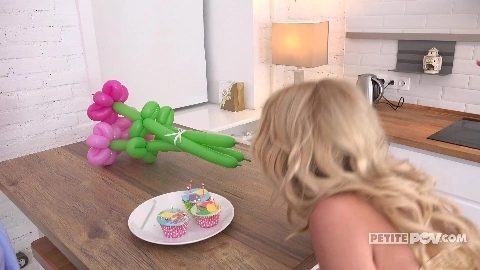 PetitePOV - Katrin Tequila Shelley Bliss Carry Cherry - Birthday Foursome