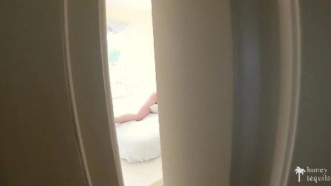 I caught my hot stepsis watching porn so I fucked her tight ass - Honey Tequila