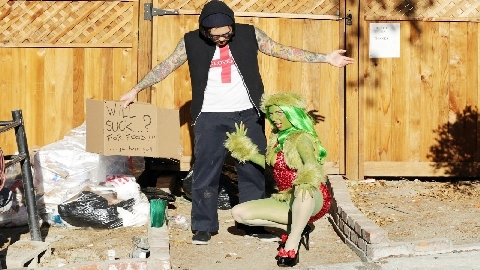 The Grinch gives up and wants some anal