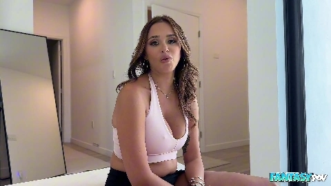 Stepmom Insists I was Jerking Off and Helps Me Finish - Armani Black