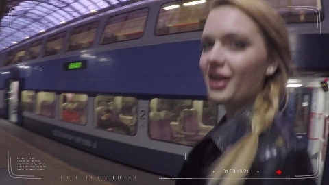 Blonde Russian Tourist Emily Thorne Eats Cum And Gets Banged Abroad Pov