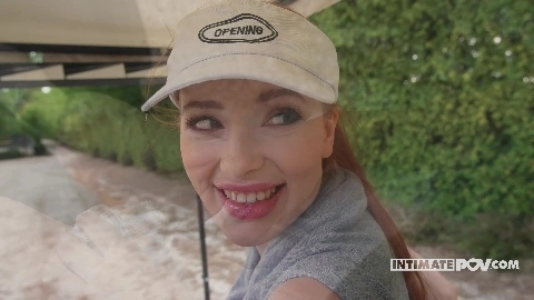 Megan Murkovski And Jessie Ames Golfcourse Sexromp 2 - IntimatePOV