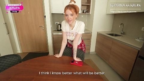 Stepdad Fucked his Cute Stepdaughter for her Mistake - Kuporovaa Krupa