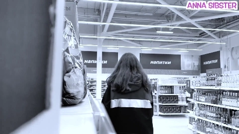 A Beautiful Slut Was Caught Stealing Chips - Anna Sibster