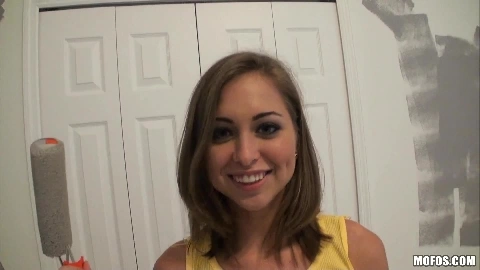 First porn scene - Riley Reid