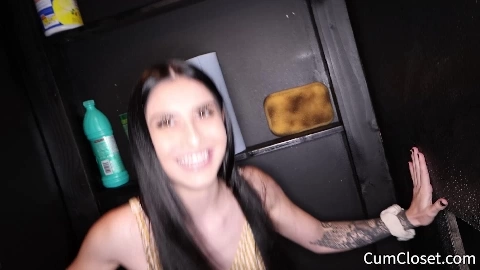 Kaitlyn Katsaros First Cum Closet - GloryHoleSecrets