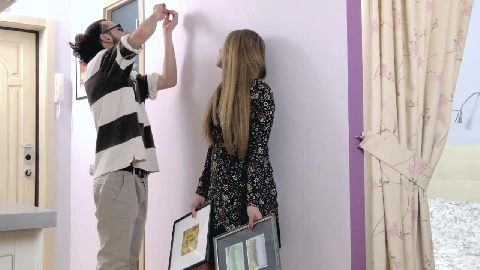 WeAreHairy - Sofi Goldfinger - Black Bra Black Dress