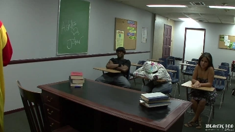 Jasmine Blaze Gets Clown Fucked - BlackIcePass