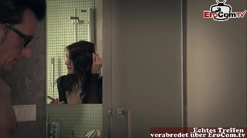 german brunette skinny teen girlfriend have romantic se