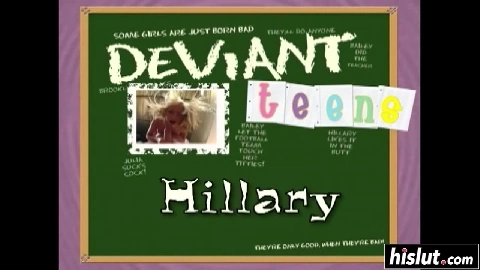 Blonde babe loves a nicec hard cock