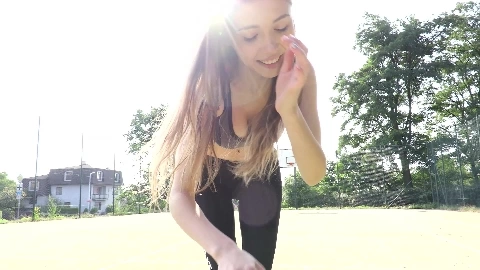 Watch Beauty  Milla Basketball Star