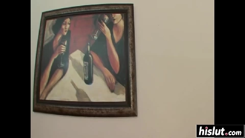 Asian in a fishnet outfit gets plowed