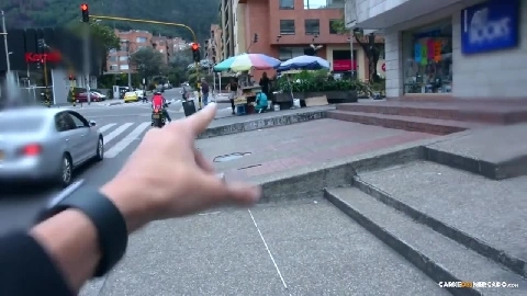 Colombian teen gets picked up for a hot reality fuck and a messy facial - Kathy Violeta