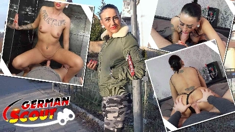 Fit German Femdom Teen Katharina Pickup Fuck - German Scout