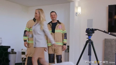 Brandi Love Red Hot Calendar Shoot - MilfsLikeitBig