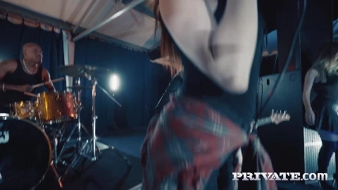 Lucia Love Takes a Pussy Cumshot During Trio With Rina