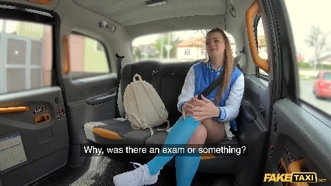 Popping Her Cherry In A Taxi - Olivia Sparkle