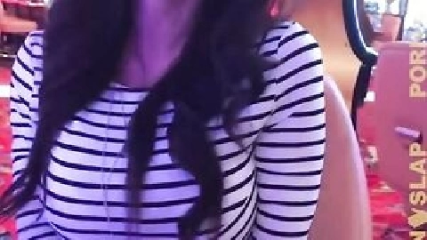 Casino Bathroom Fuck - Ariella Ferrera